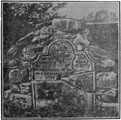 Tombstone at Carmavy