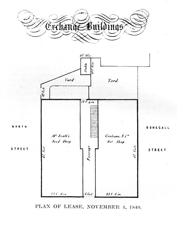Plan of Lease for Exchange Buildings
