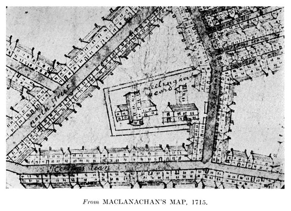 From Maclanachan'S Map, 1715.