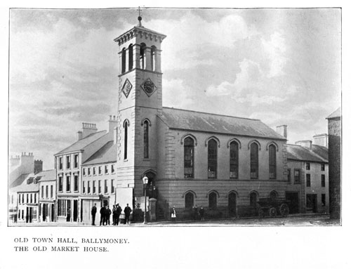 image: Old Town Hall, Ballymoney. The Old Market House.