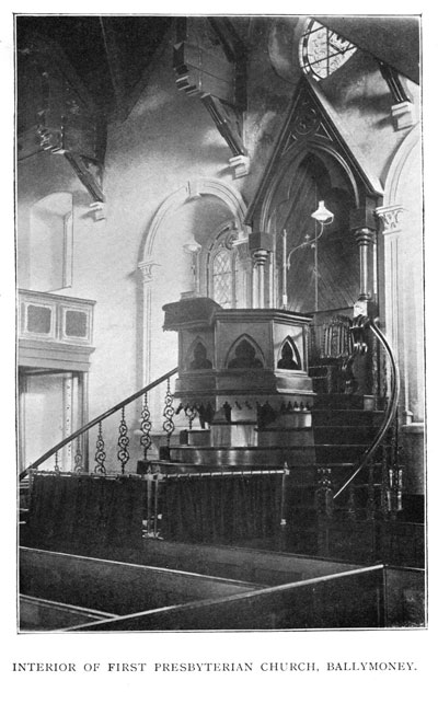 image: Interior of First Presbyterian Church, Ballymoney.