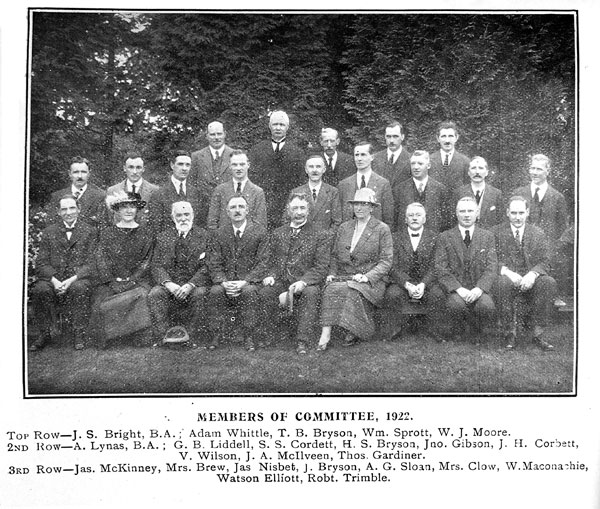Committee 1922