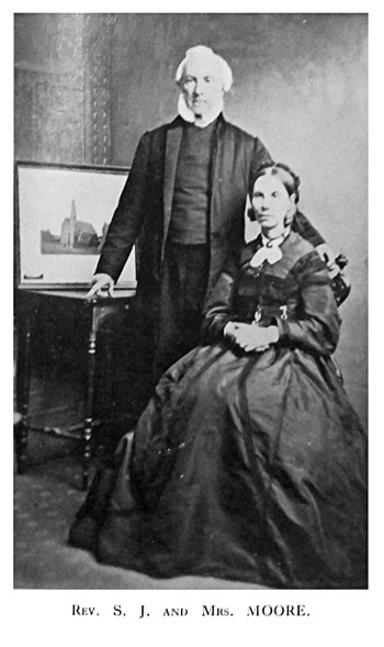 Rev S J and Mrs Moore