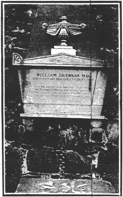 William Drennan Tombstone