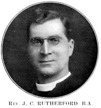 Rev. J.C. Rutherford, B.A.