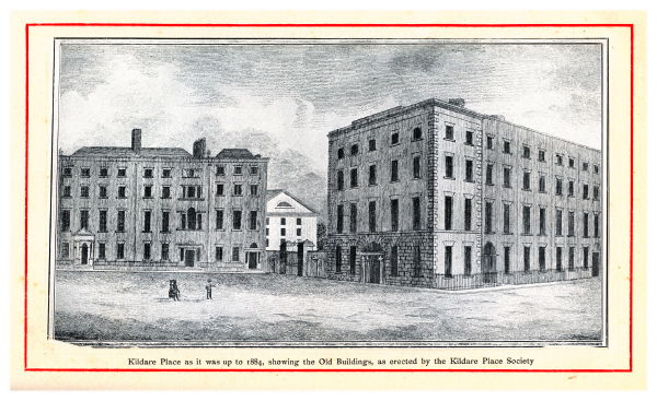 Kildare Place as it was up to 1884