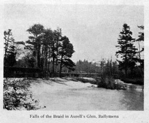 Falls of the Braid in Aurell's Glen, Ballymena